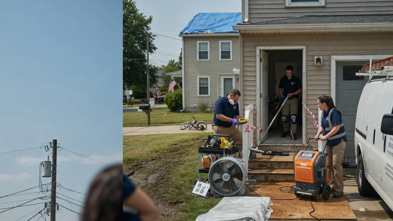 Water Damage Repair in Parksley, VA near me